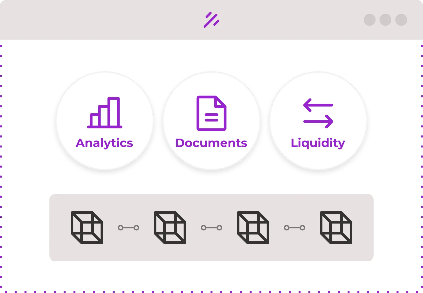 An illustration of the Unwind app interface